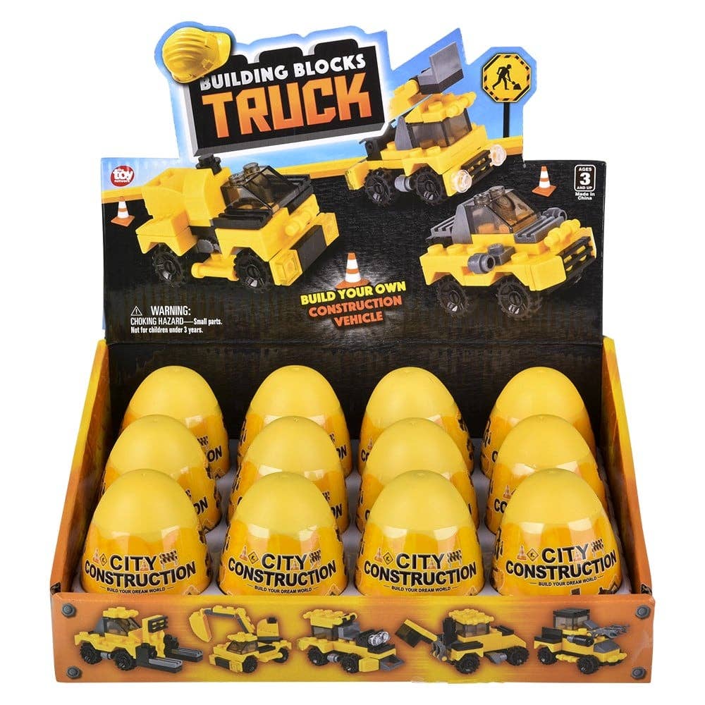 3" BUILDING BLOCK CONSTRUCTION TRUCK LLB Car Toys - Image 13