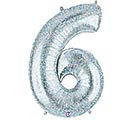 34"PKG NUMBER HOLOGRAPHIC MEGALOON - Image 4