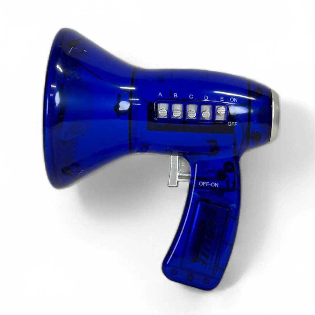 6.5" Voice Changer, Colors Vary, Amplifier, Megaphone - Image 3