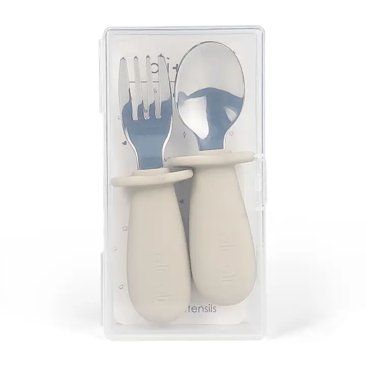Ali+Oli Spoon & Fork Learning Set for Toddlers-6m+ - Image 5