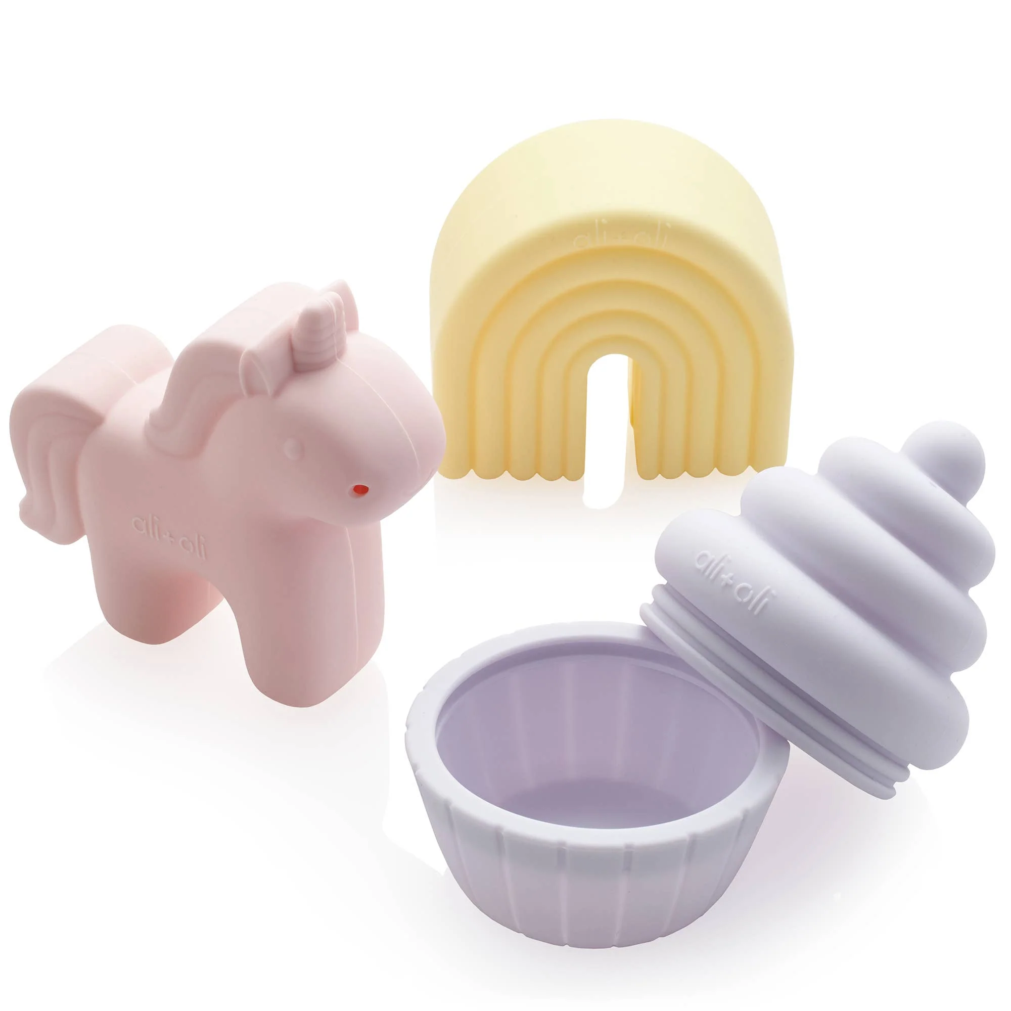 Ali+Oli Squirt Water Bath Toy Set (Unicorn Theme) Mold Free - Image 10
