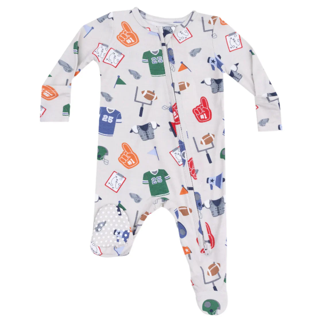 Angel Dear - 2 Way Zipper Footie - Image 4