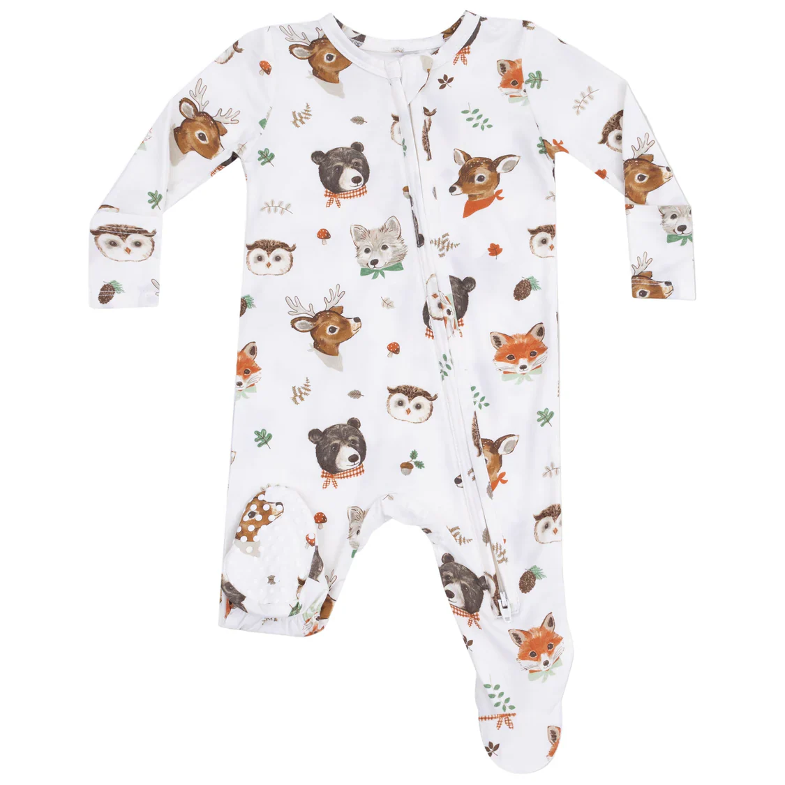 Angel Dear - 2 Way Zipper Footie - Image 5
