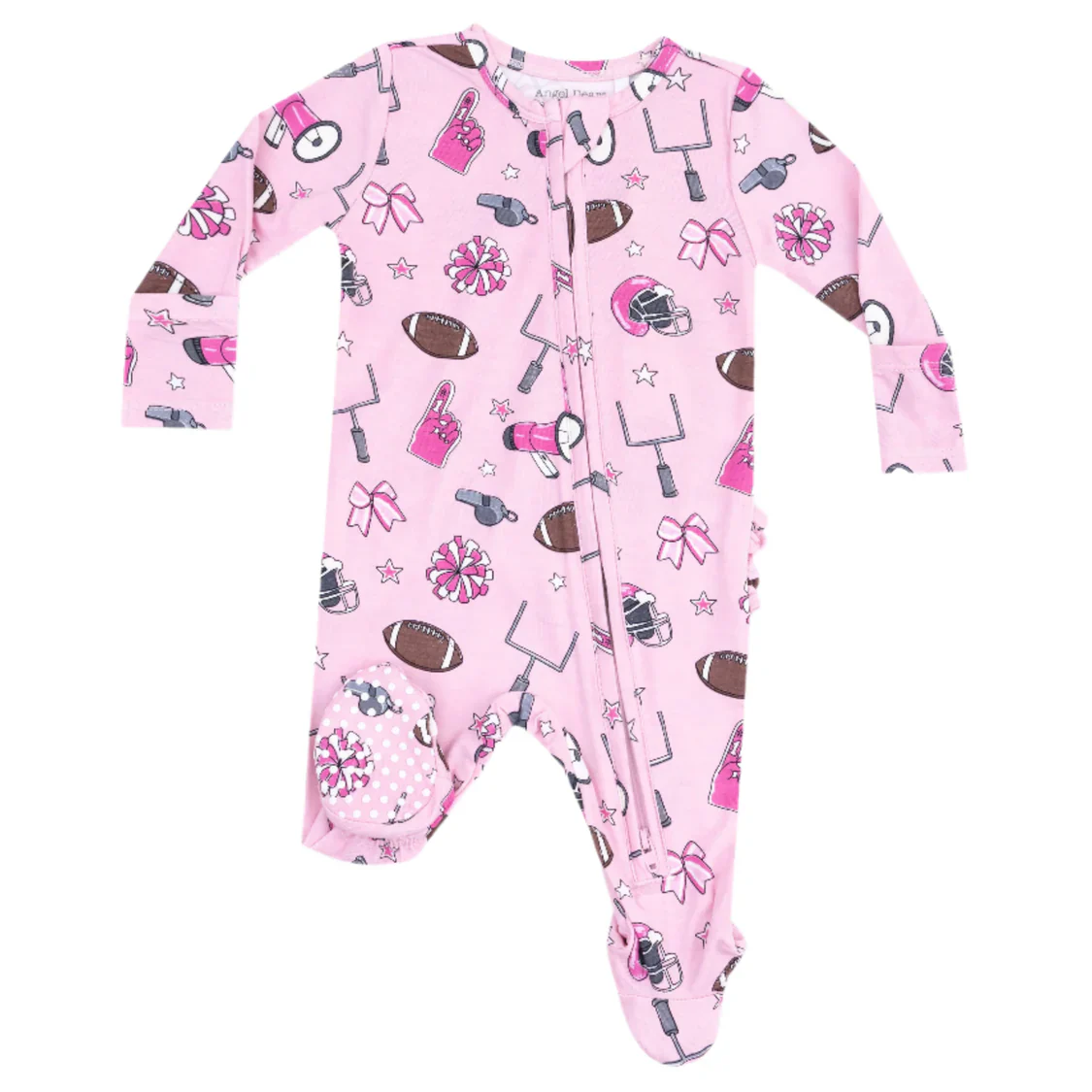 Angel Dear - 2 Way Zipper Footie - Image 6