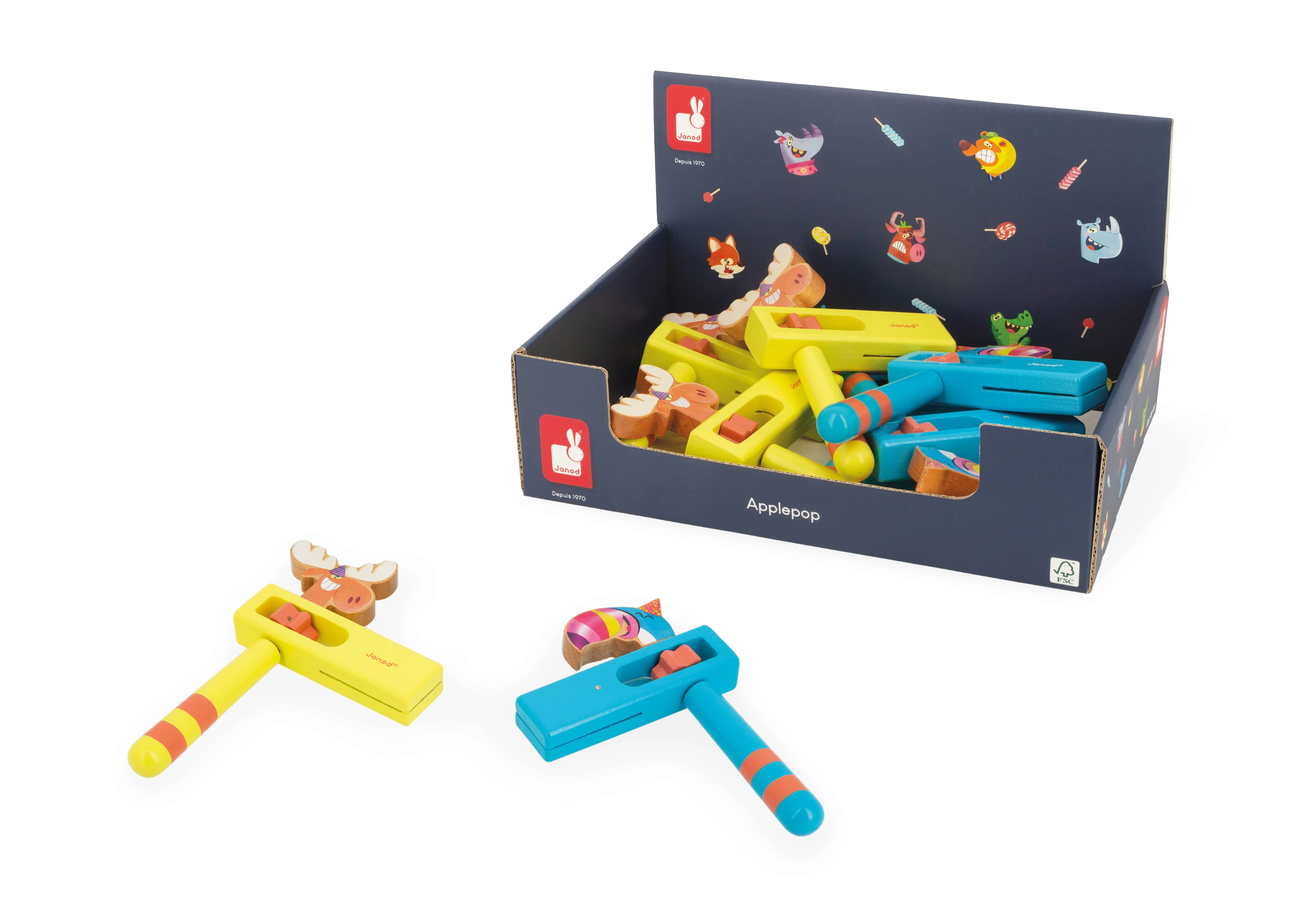Applepop Animal Noisemaker