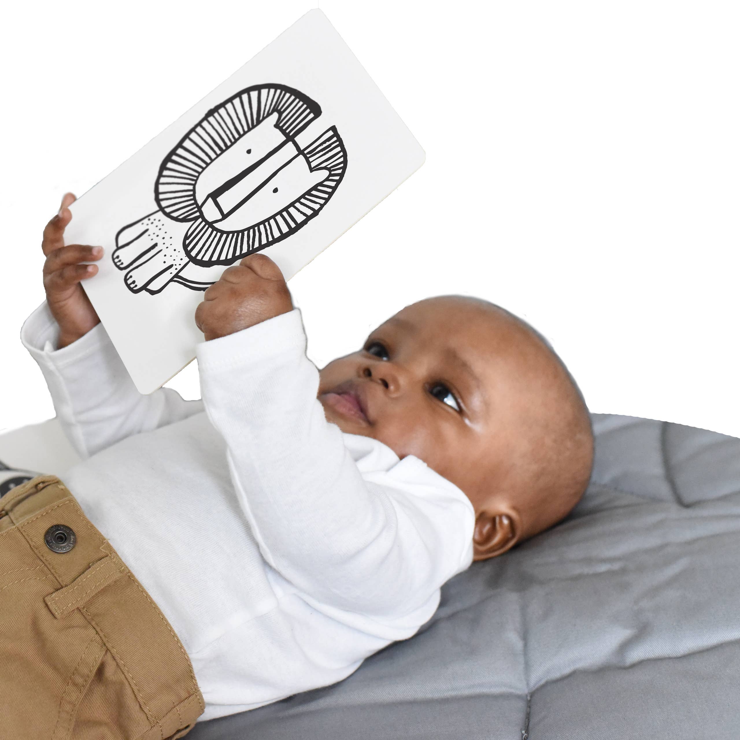 Art Cards for Baby - Safari Animals - Infant Flash Cards - Image 6