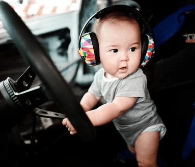 Baby Hearing Protection Earmuffs - Prints - Image 4