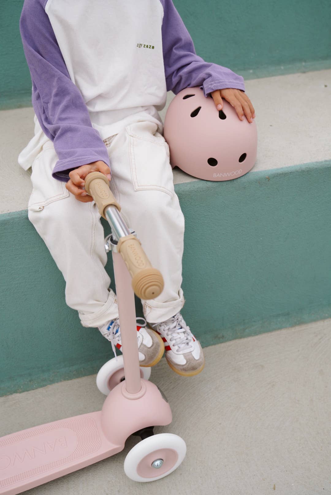 Banwood ECO Scooter - Dusty Rose - Image 12