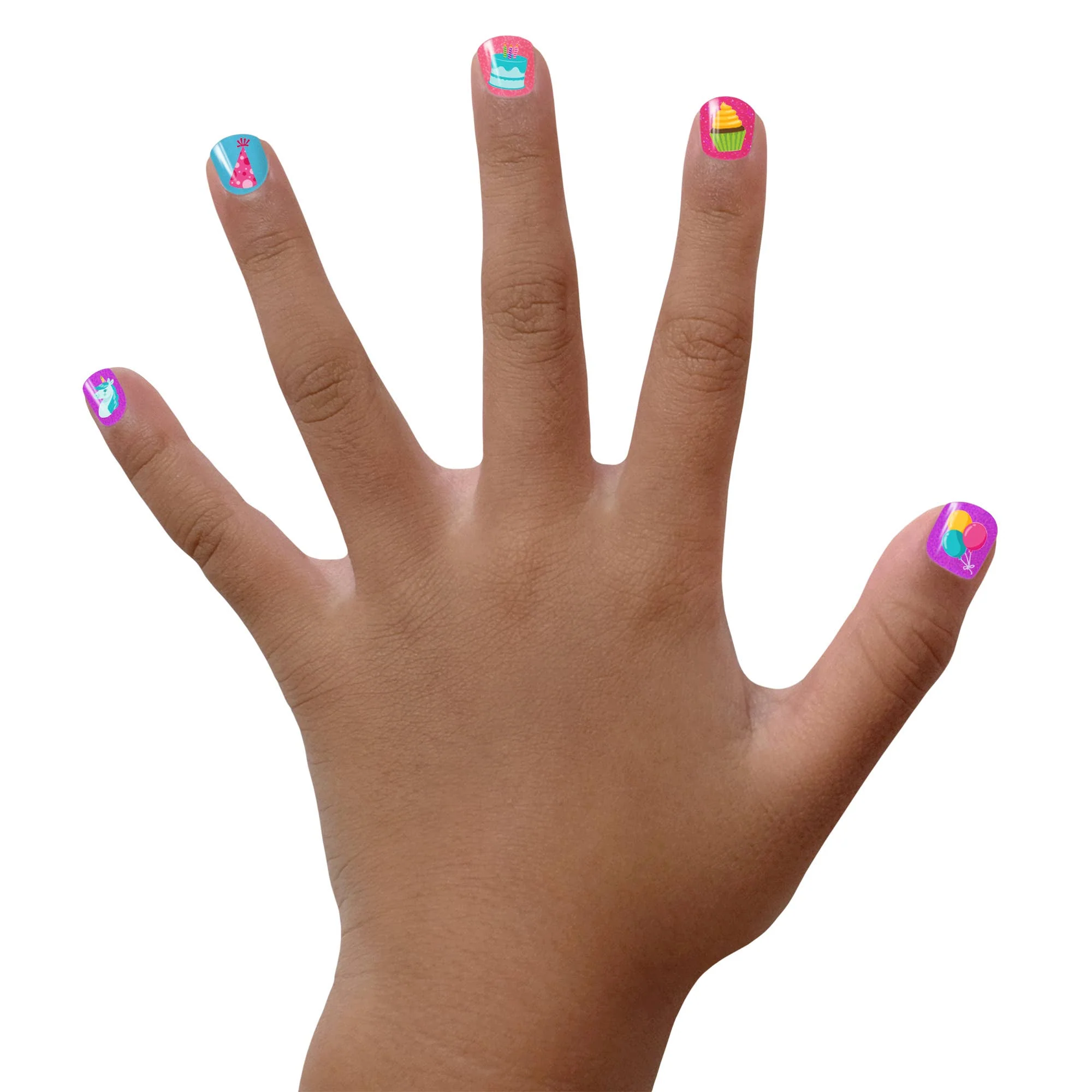 Birthday Bash Nail Art Non-Toxic Kids Nail Polish - Image 2