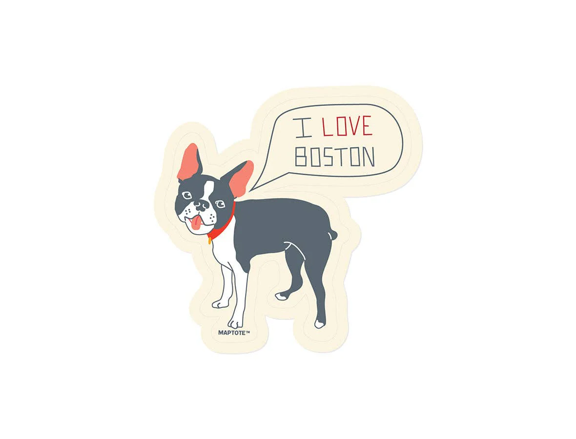 Boston Terrier Sticker