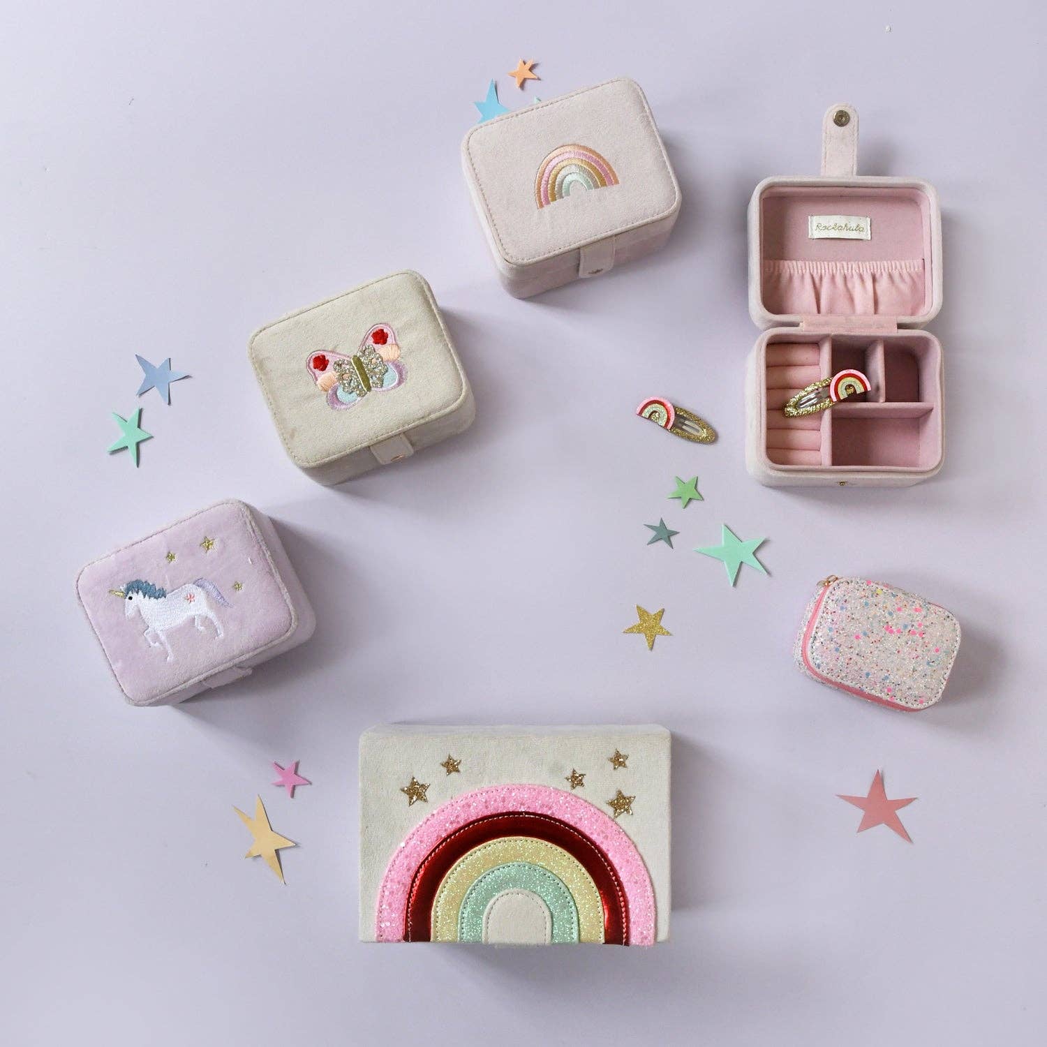 Carnival Rainbow Large Jewellery Box - Image 2