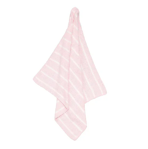 Chenille Blanket Small Stripe - Image 3