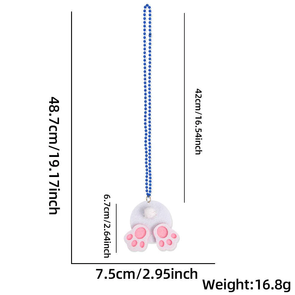 Children's Easter Bunny Necklace Colorful Egg Chain for Family Gatherings - Image 7