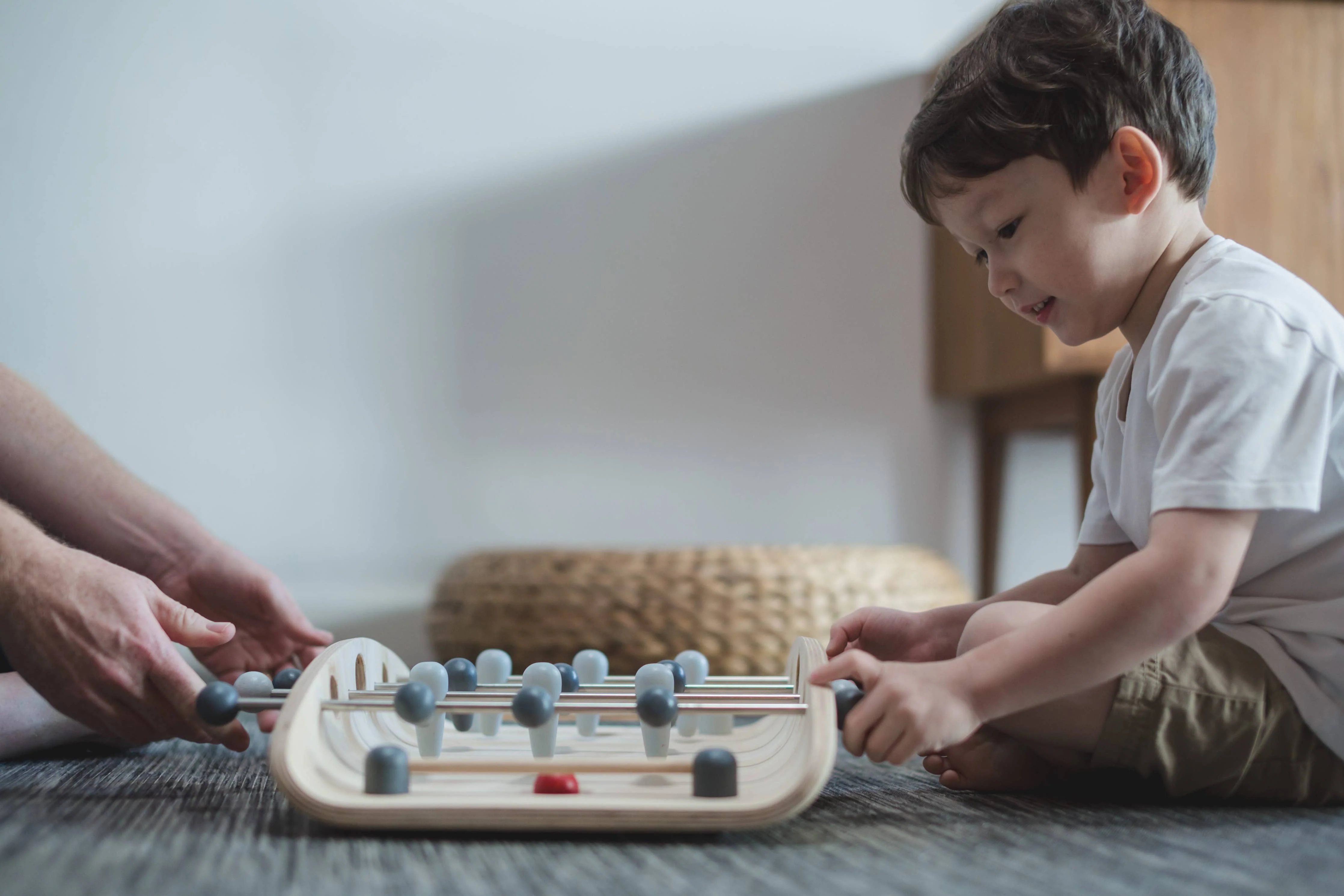 Classic Wooden Kids Soccer Game - Image 5