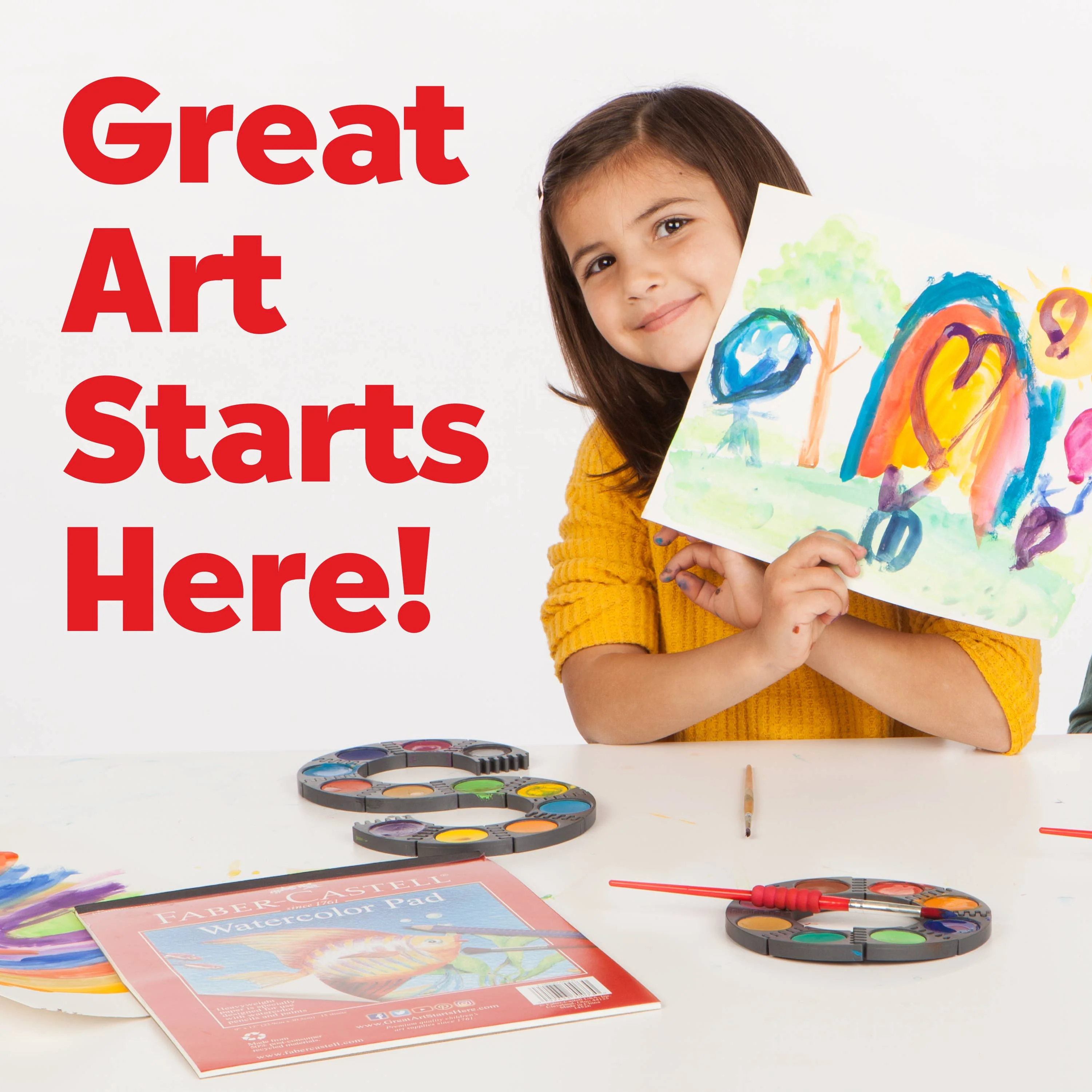 Connector Watercolor Paints for Kids 12 Super Bright Colors - Image 10