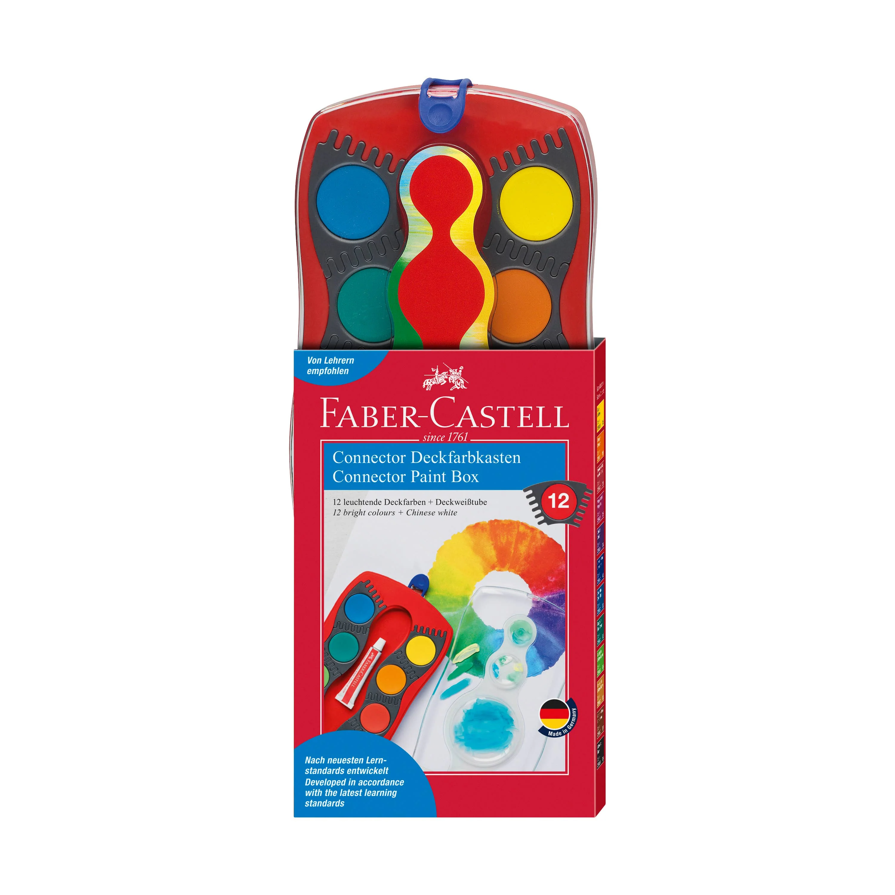 Connector Watercolor Paints for Kids 12 Super Bright Colors - Image 6