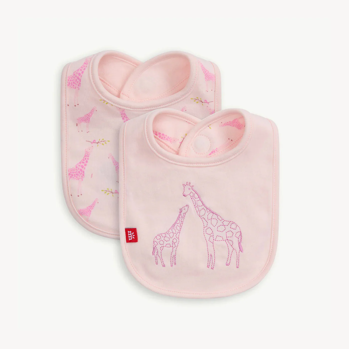 Jolie Giraffe Organic Cotton MAG REV. Bib - Image 2
