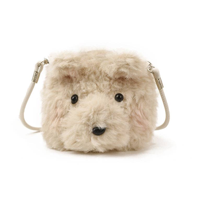 Cute Plush Bear Shoulder Bag Mini Crossbody Bag for Kids - Image 5