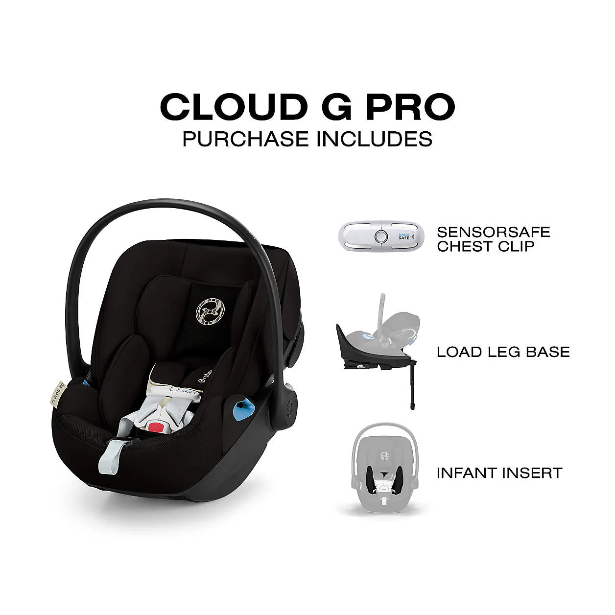 Cybex Cloud G Pro Comfort Extend Infant Car Seat - Image 3