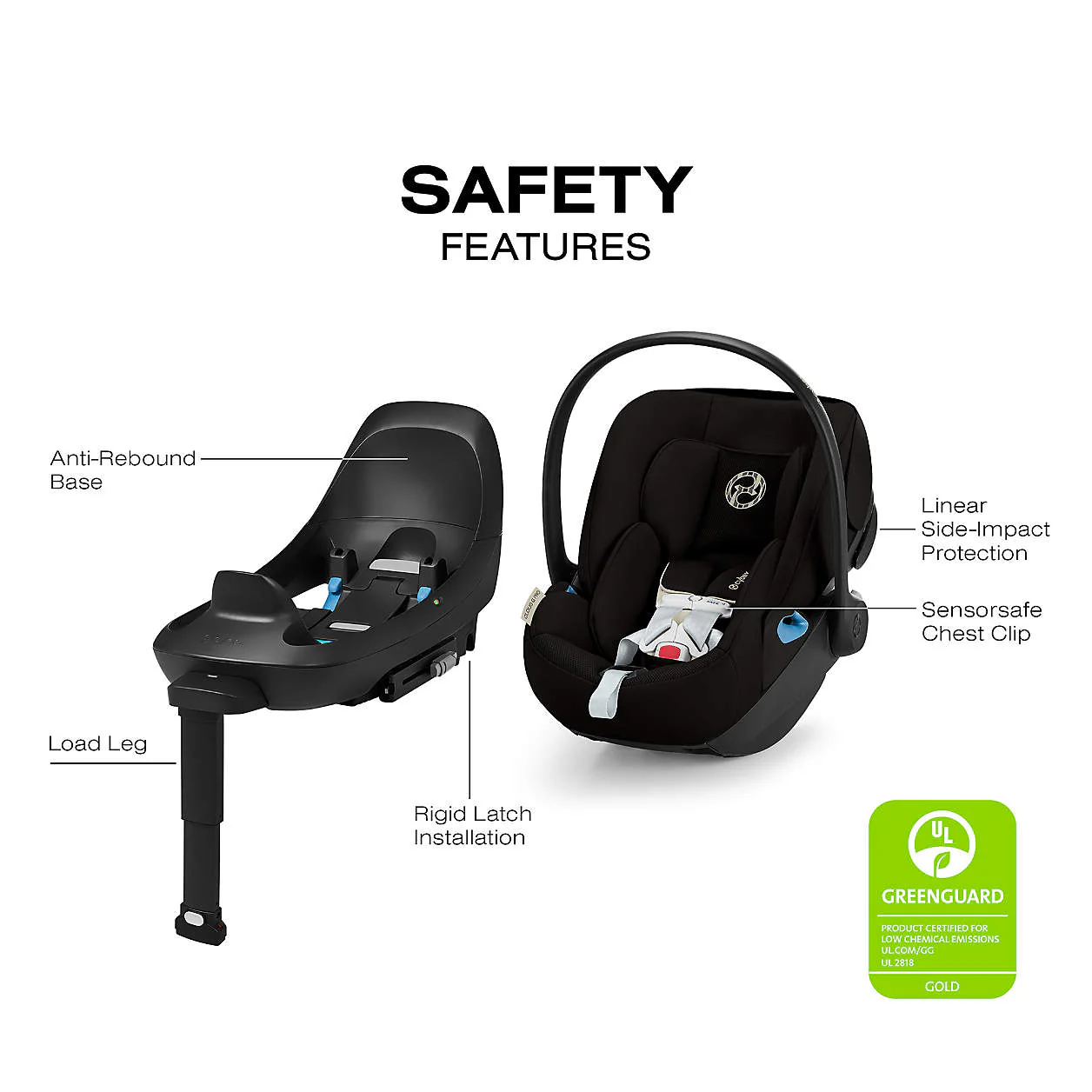 Cybex Cloud G Pro Comfort Extend Infant Car Seat - Image 4