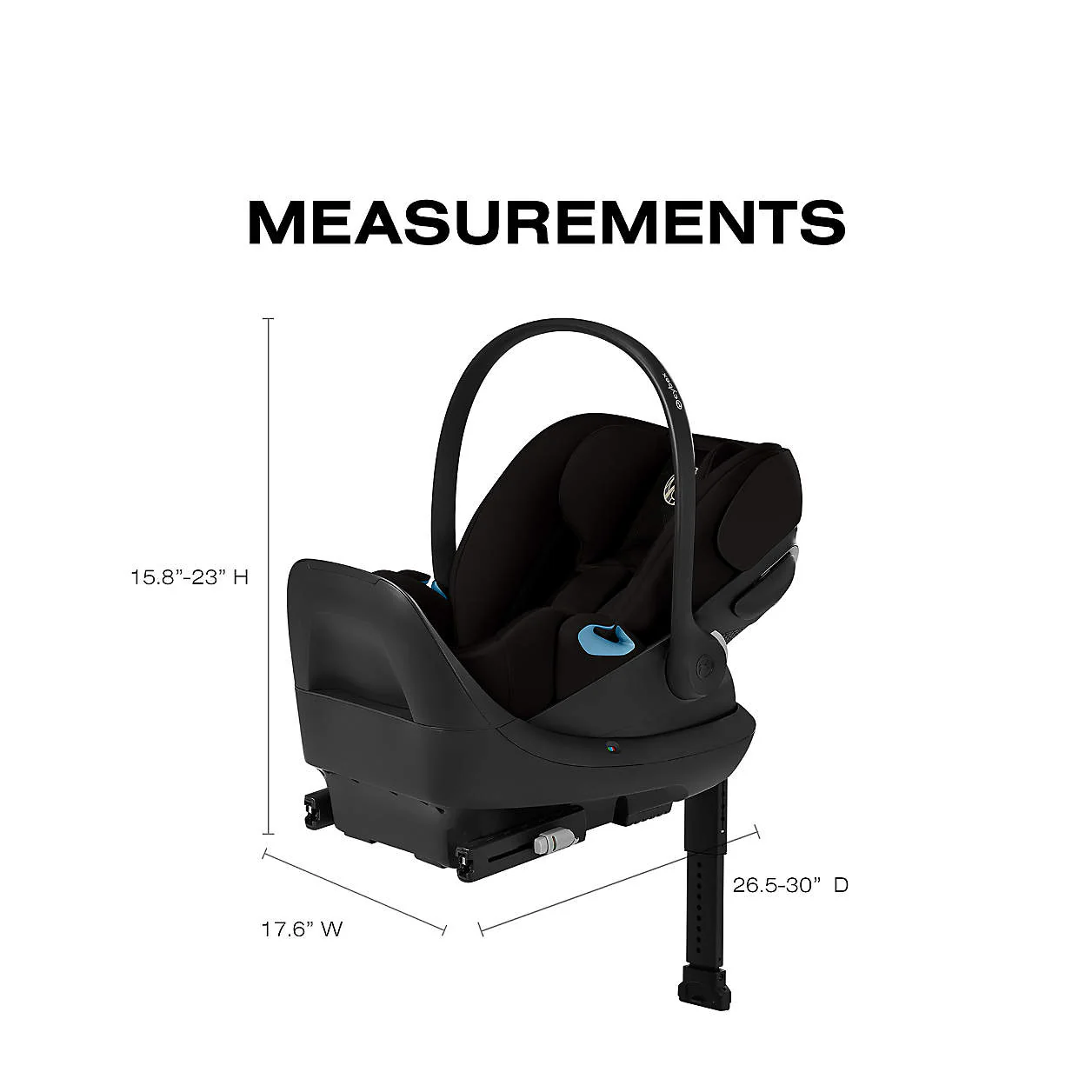 Cybex Cloud G Pro Comfort Extend Infant Car Seat - Image 5