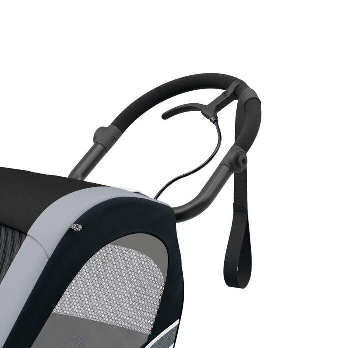 Cybex Zeno Multisport Stroller (One Box) All Black - Image 4