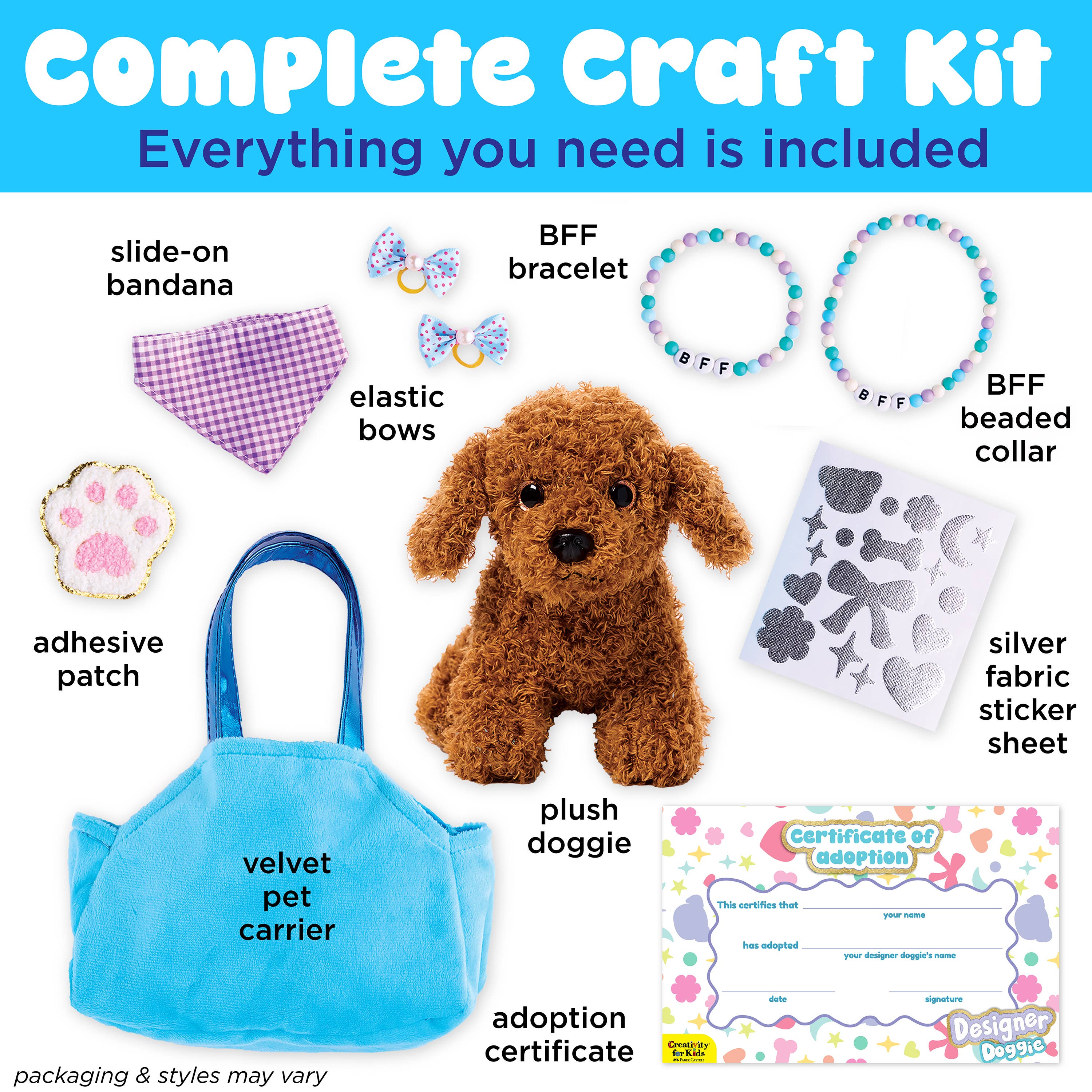 Decorate Your Own Designer Doggie Craft Kit for Kids - Image 7