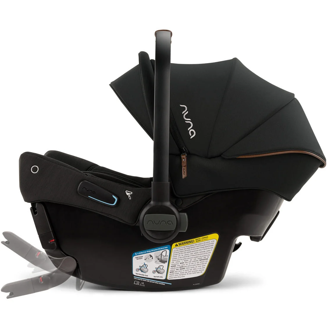Nuna Demi Next with Travel Board + Pipa Urbn Travel System - Image 14