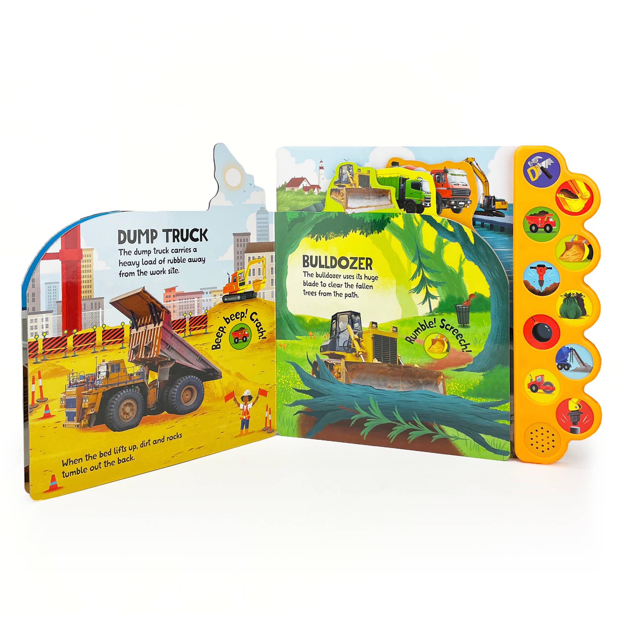 Dig It! Dump It! Build It! Construction 10-ButtonSound Book - Image 4