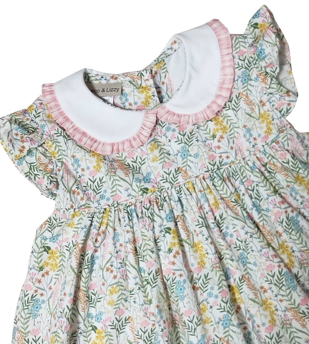 Easter Floral float dress with pockets - Image 3