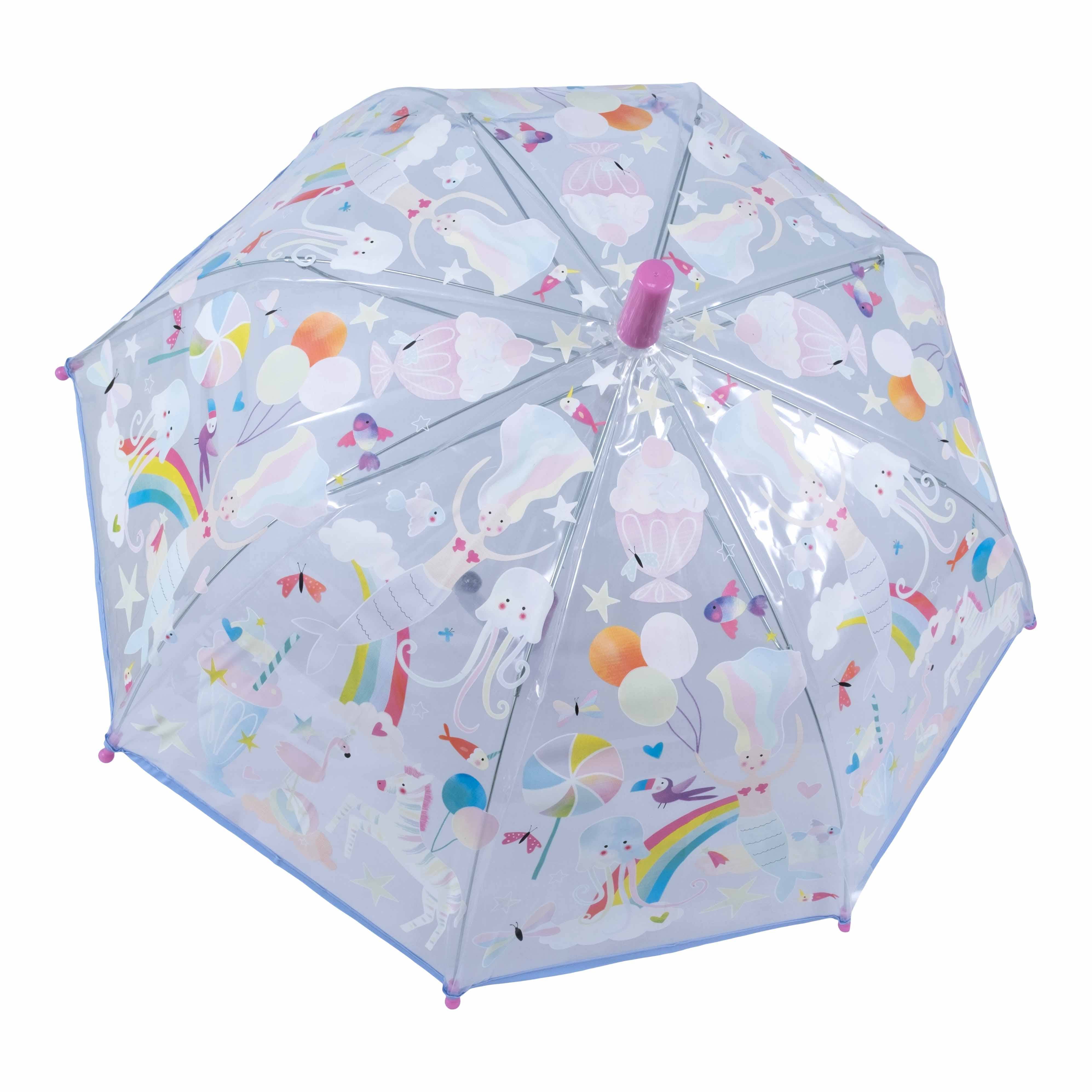 Fantasy Transparent Color Changing Umbrella - Image 2