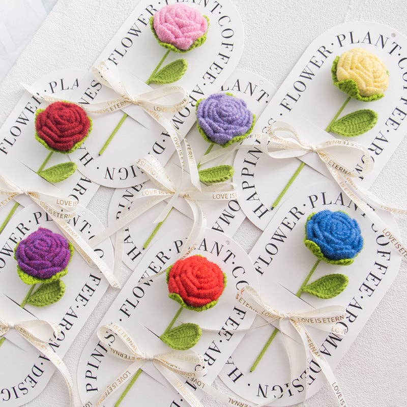 Handcrafted Rose Bouquet Creative Gift Artificial Flowers - Image 4