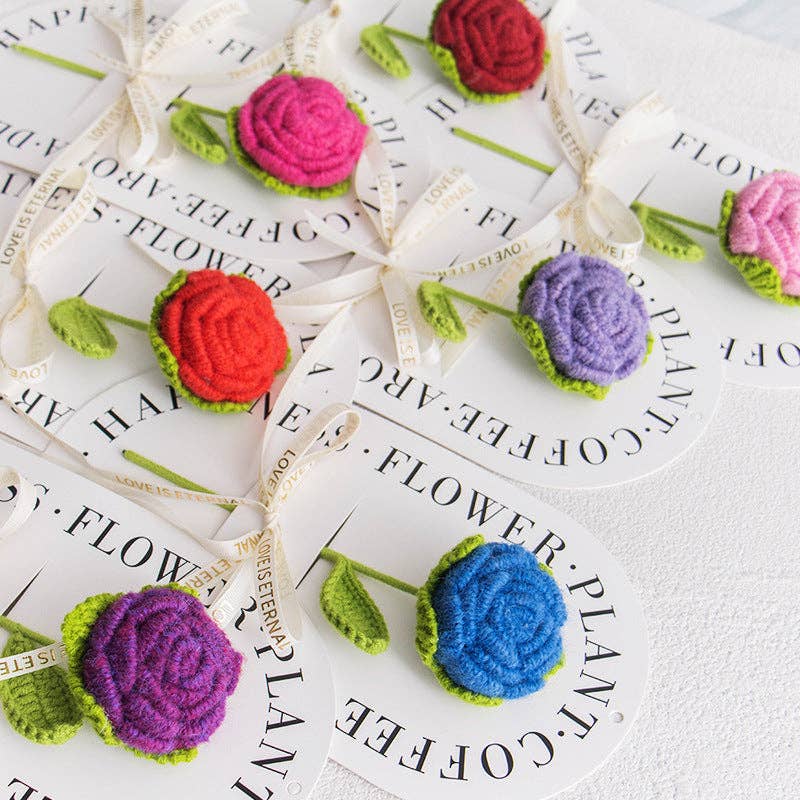 Handcrafted Rose Bouquet Creative Gift Artificial Flowers - Image 5