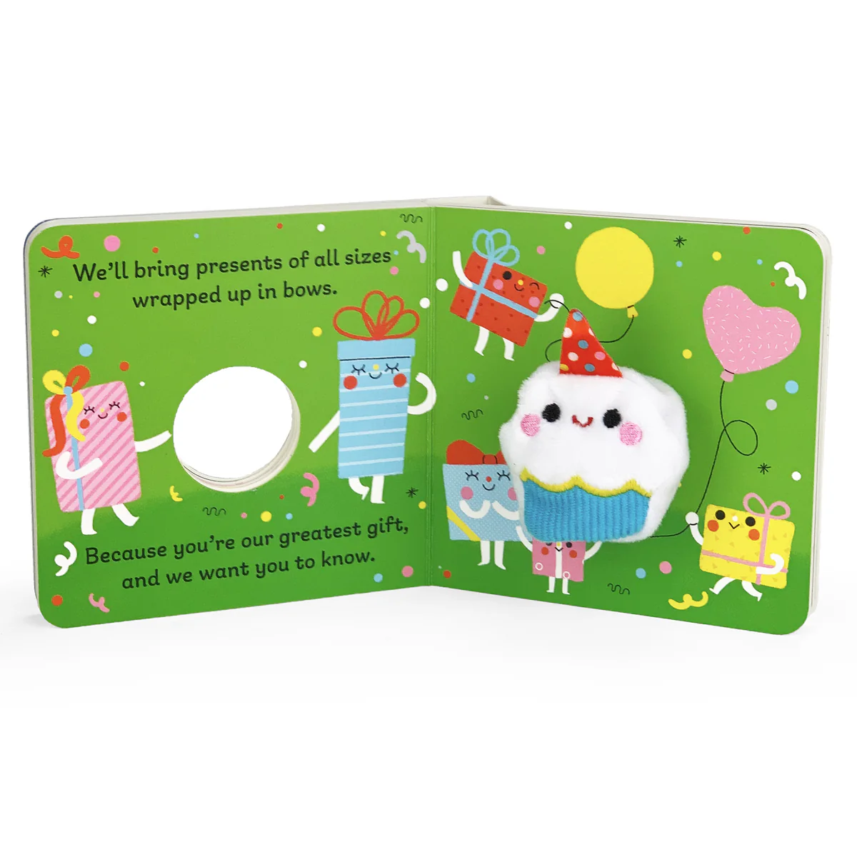 Hooray! It's Your Birthday! Celebration Finger Puppet Book - Image 2