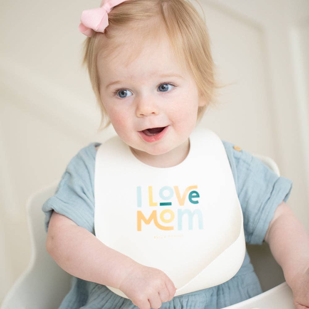 I Love Mom Wonder Bib - Image 5