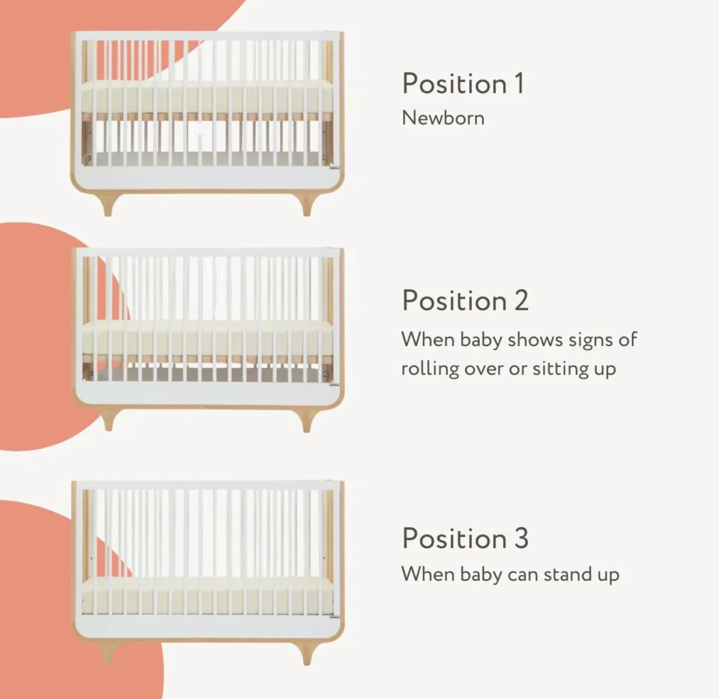 Jolly 3-in-1 Convertible Crib - Image 4