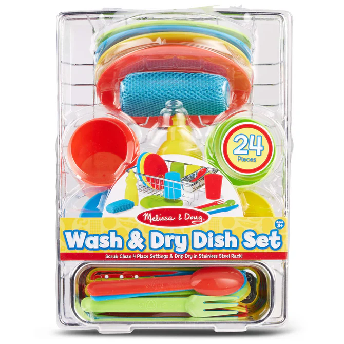 Let's Play House! Wash & Dry Dish Set - Image 2