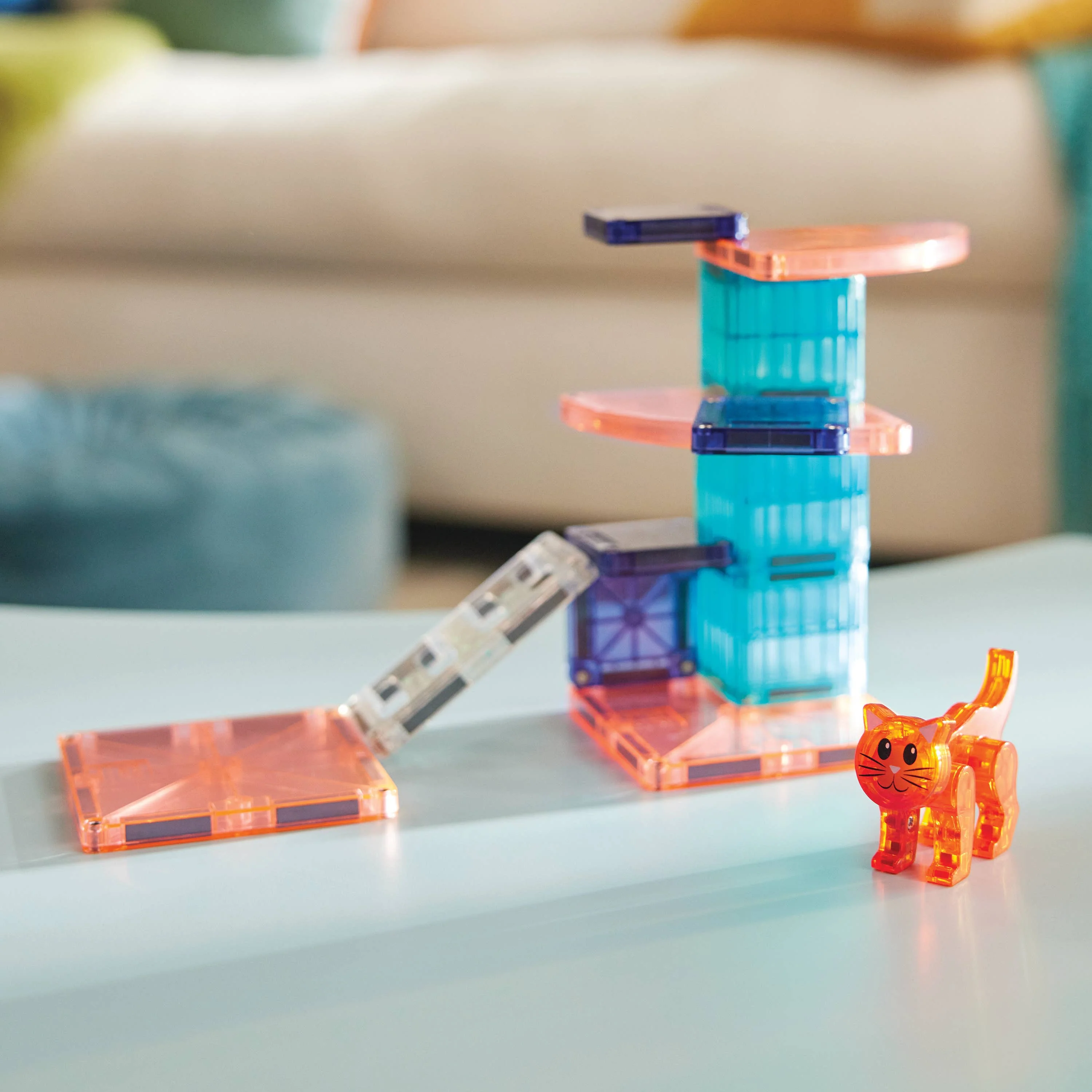 Magna-Tiles Cat Tree 13-Piece Set - Image 4