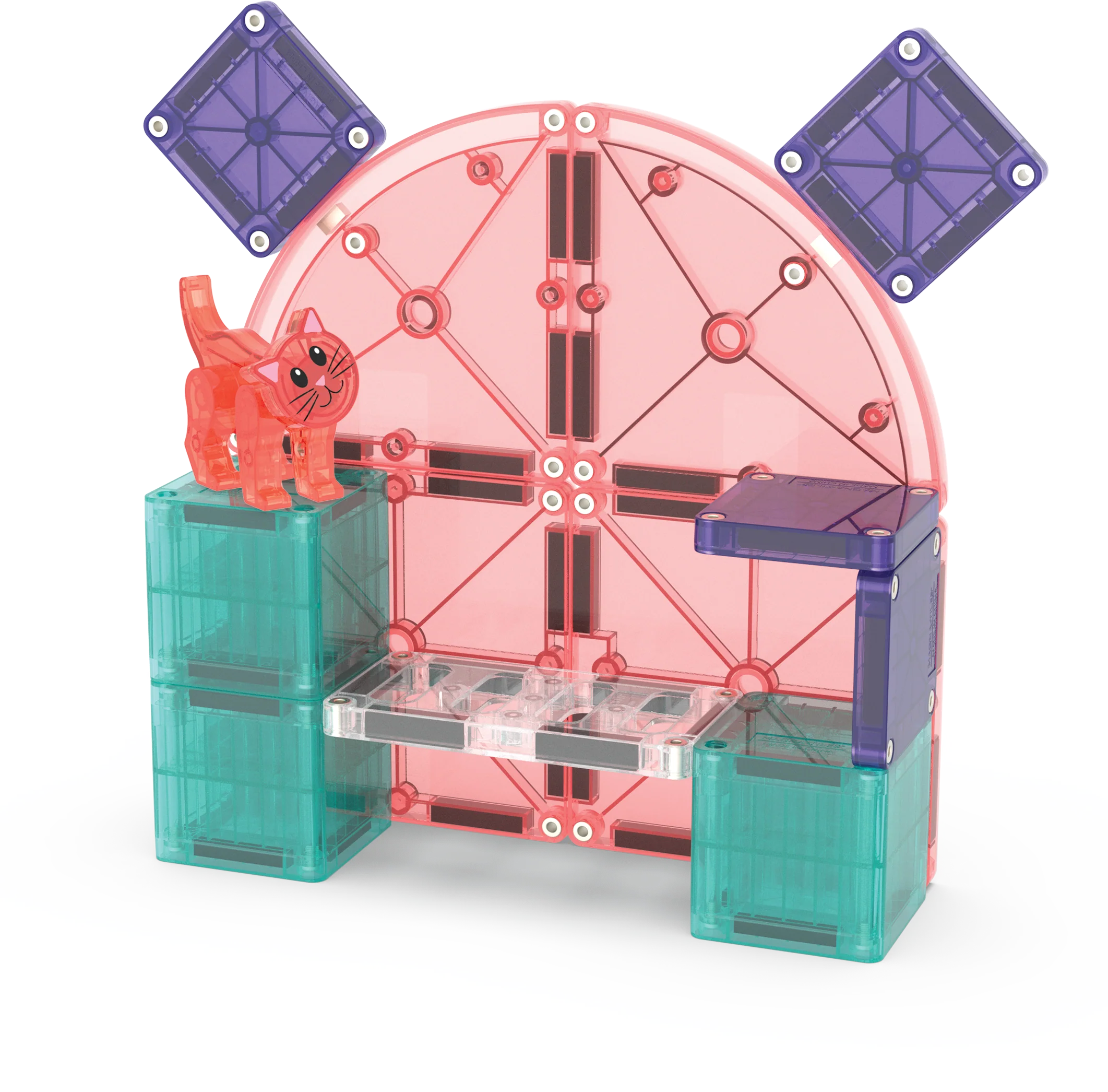 Magna-Tiles Cat Tree 13-Piece Set - Image 5
