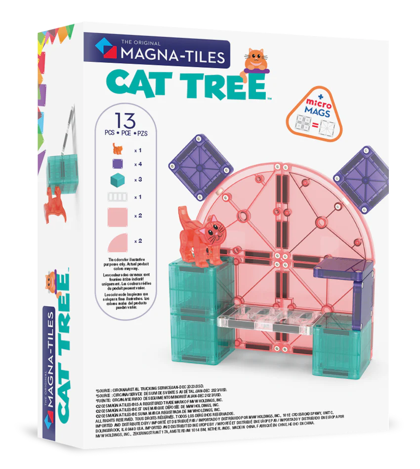 Magna-Tiles Cat Tree 13-Piece Set - Image 6