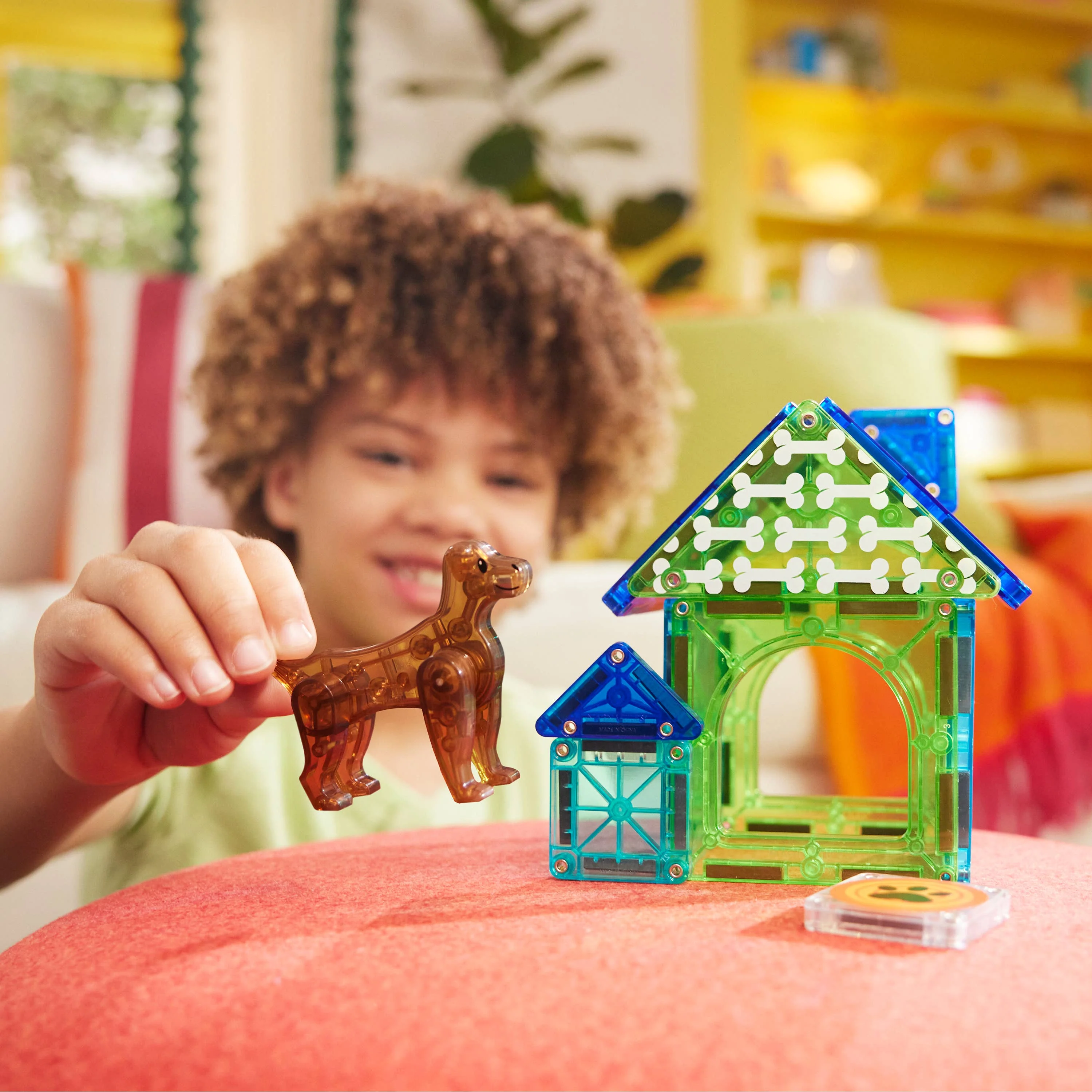 Magna-Tiles Dog House 13-Piece Set - Image 4