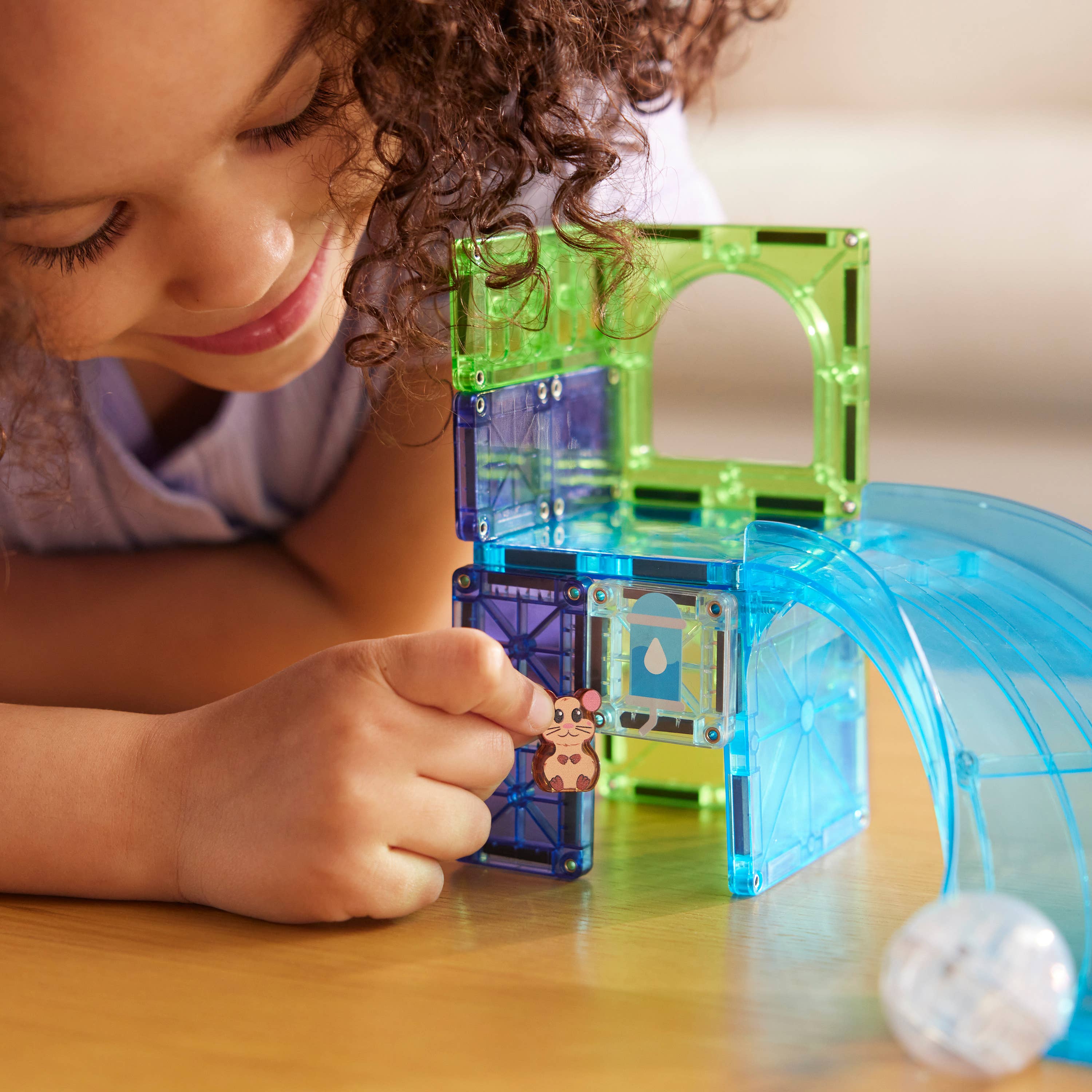 Magna-Tiles Hamster Ball 13-Piece Playset - Image 6