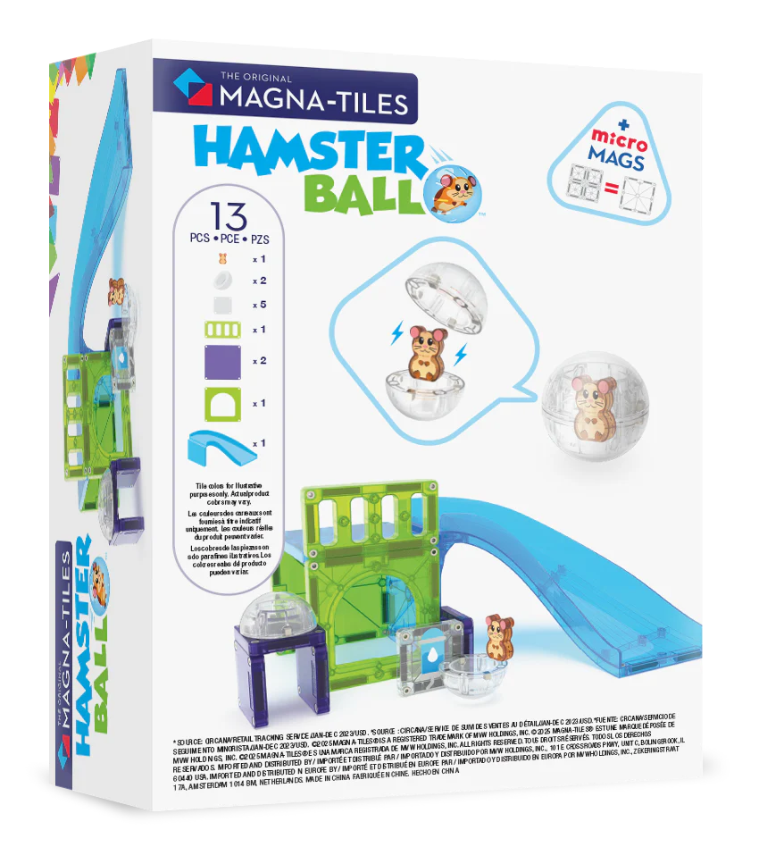 Magna-Tiles Hamster Ball 13-Piece Playset - Image 8