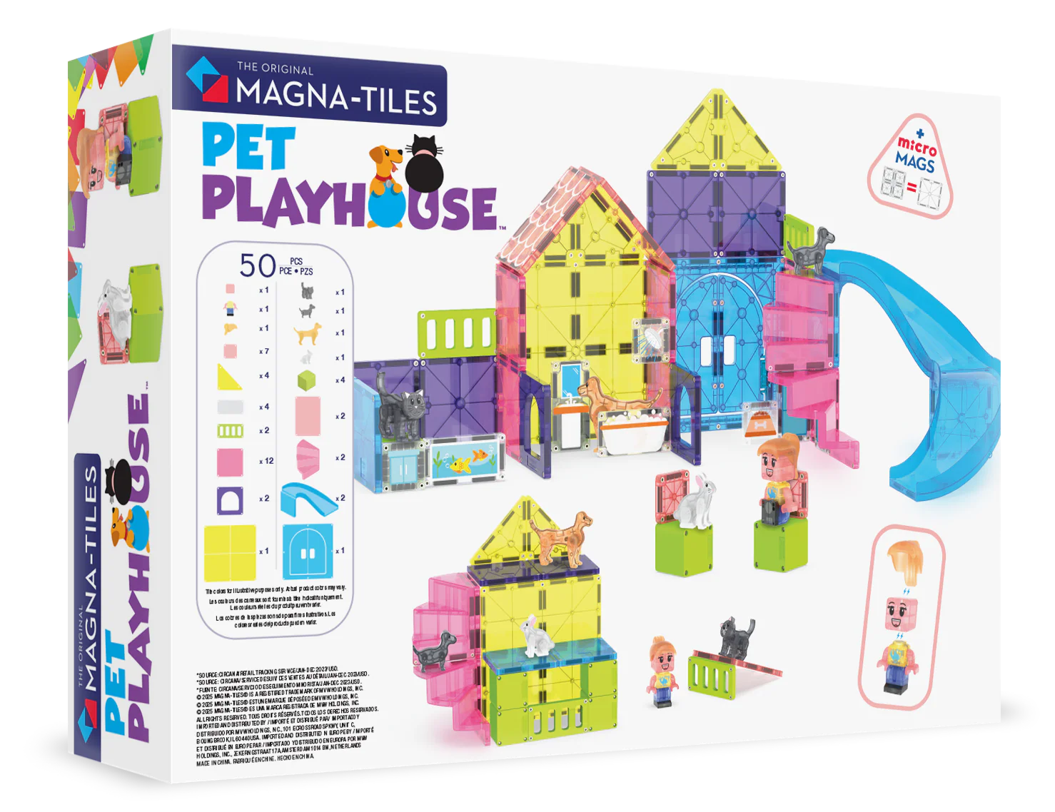 Magna-Tiles Pet Playhouse 50-Piece Set - Image 6