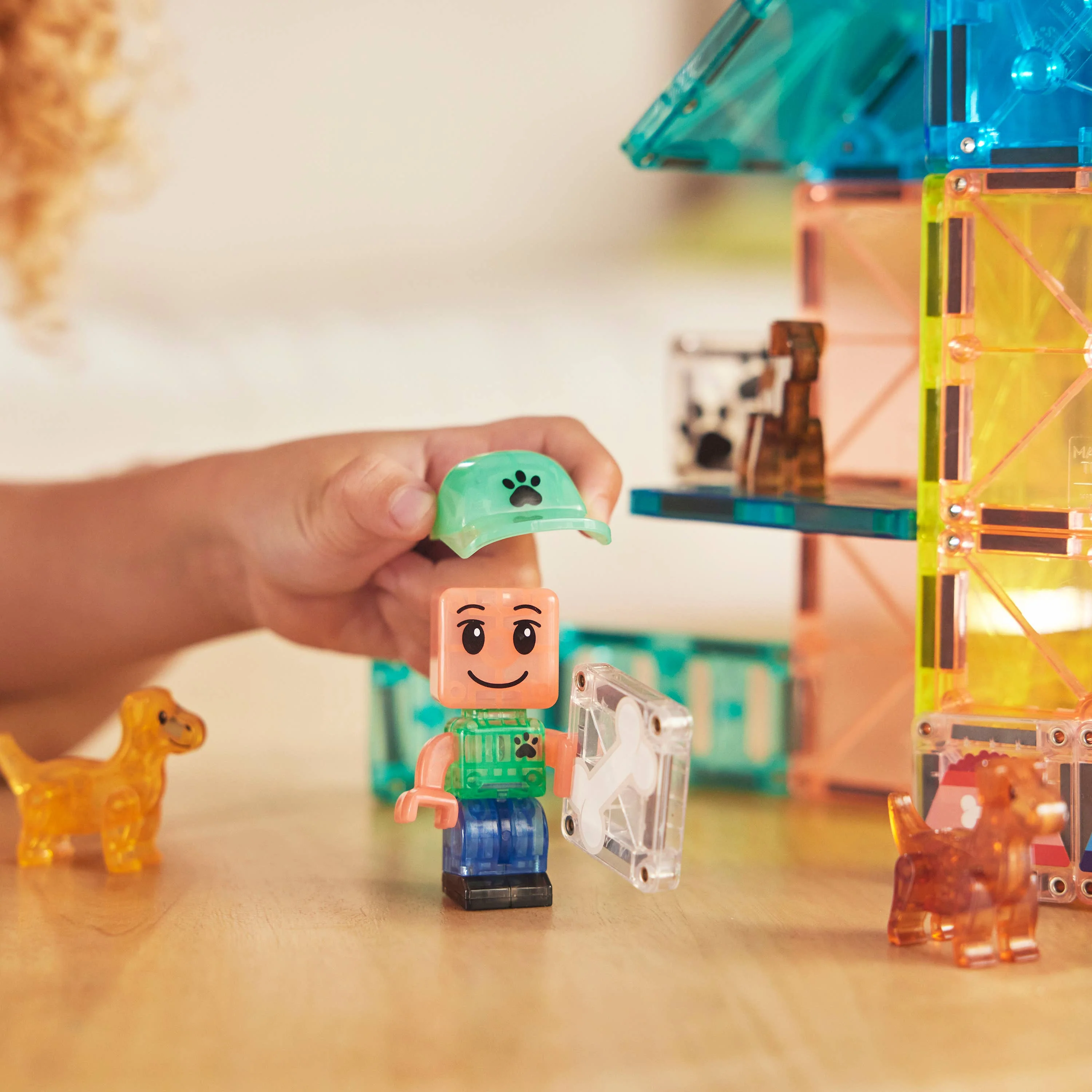 Magna-Tiles Puppy Park 27-Piece Set - Image 3
