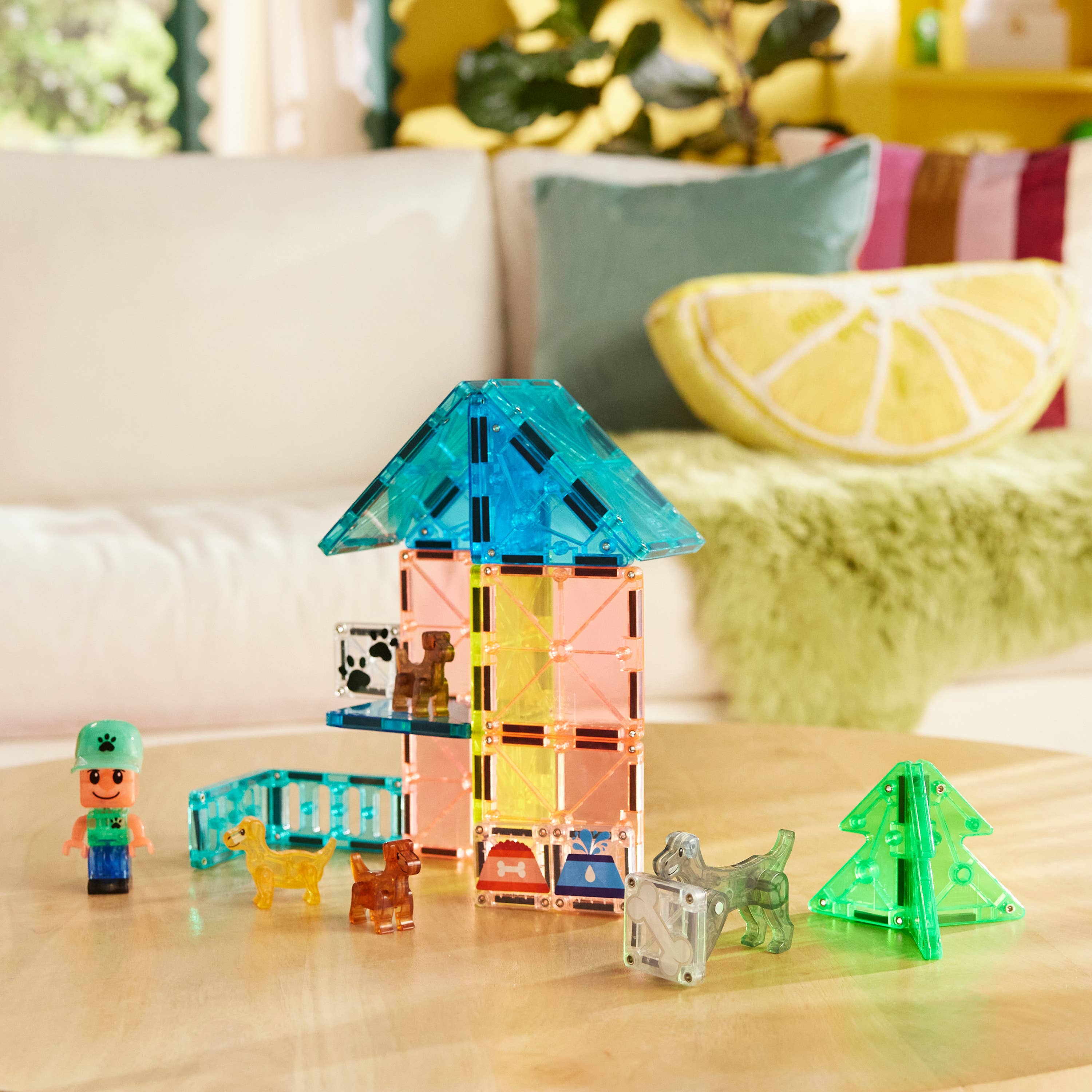 Magna-Tiles Puppy Park 27-Piece Set - Image 4