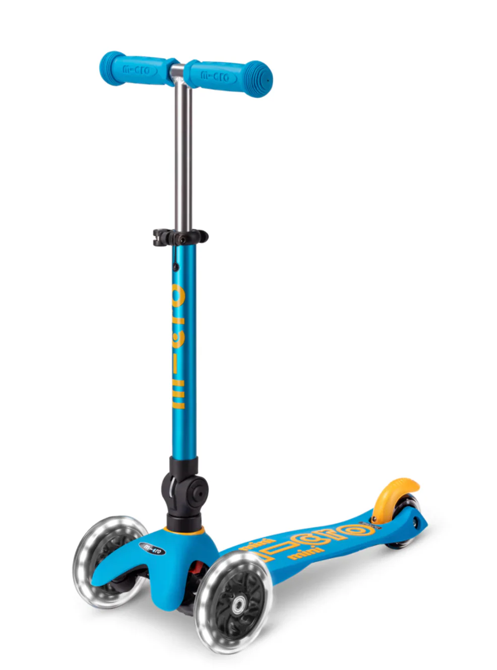 Micro Kickboard Mini Delux LED Foldable Scooter - Image 3