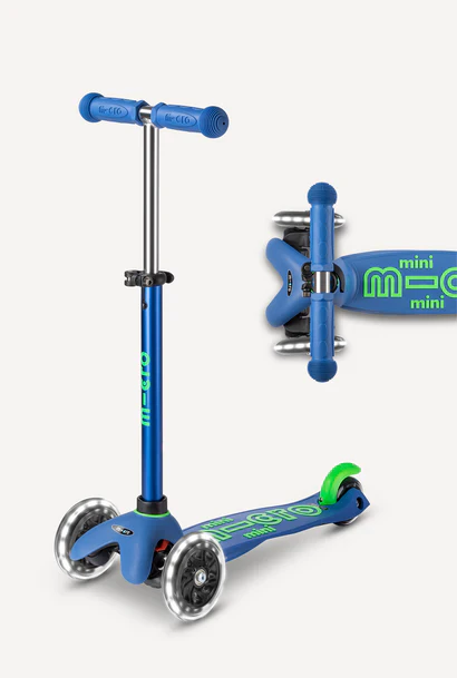 Micro Kickboard Mini Delux LED Foldable Scooter - Image 7