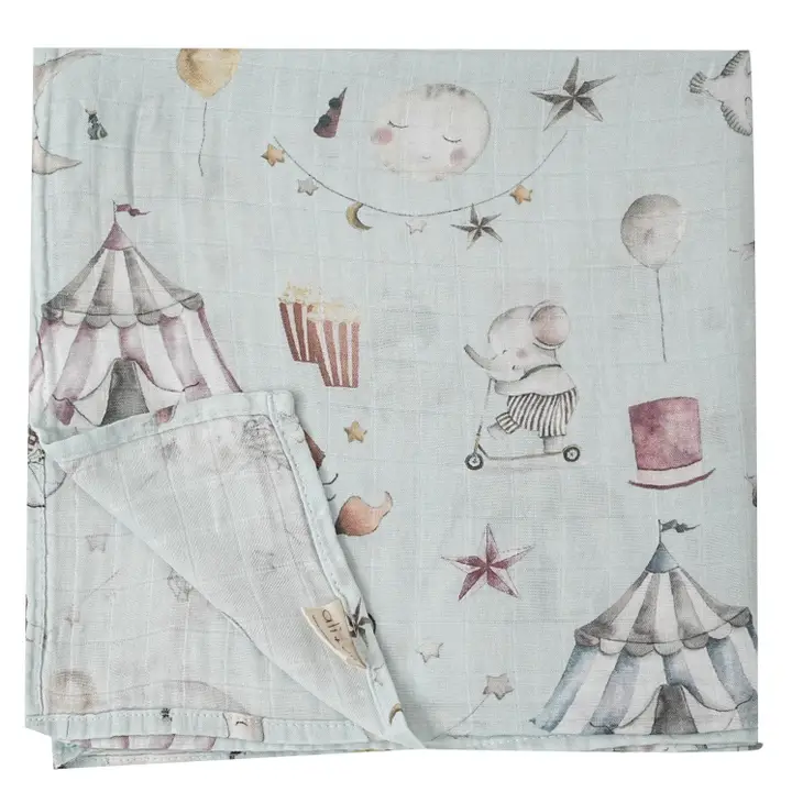 Bamboo Muslin Swaddle Blanket - Image 10