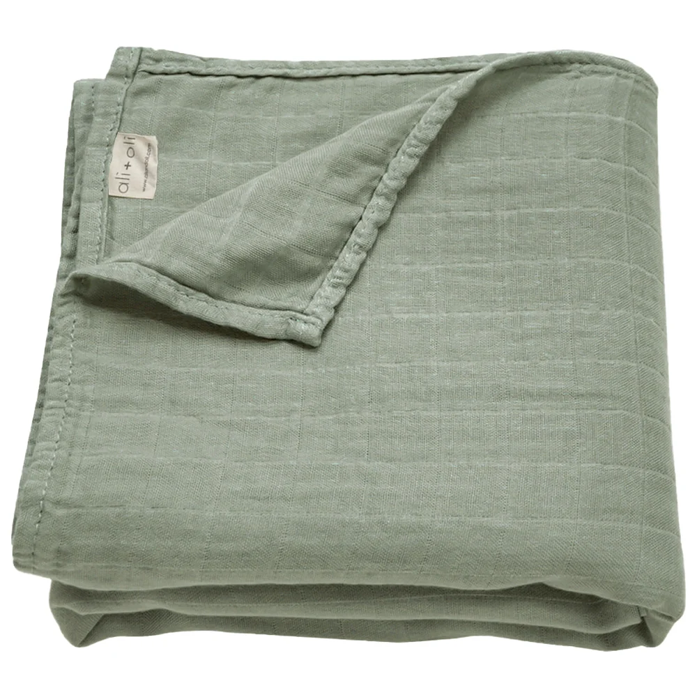 Bamboo Muslin Swaddle Blanket - Image 3